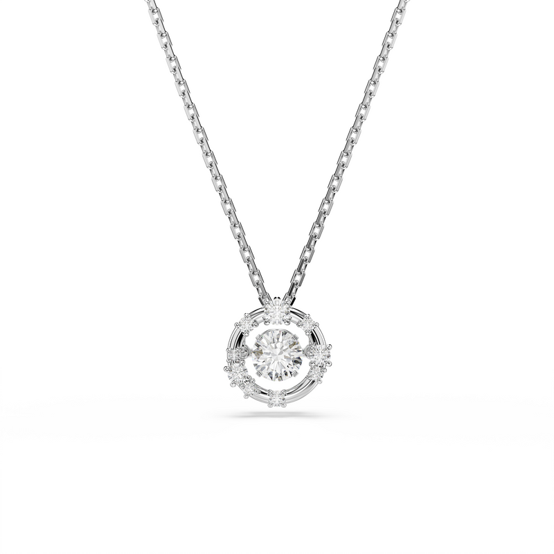Swarovski Constella Silver Necklace 5738247-zoom-