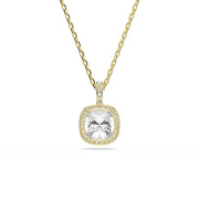 Swarovski Una Angelic Cushion Gold-Tone Necklace 5764761