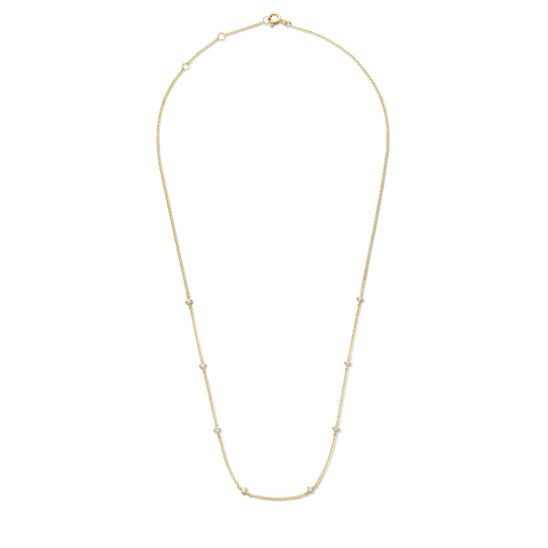 Isabel Bernard Rivoli Esmée 14 Carat Golden Necklace IB340123-zoom-