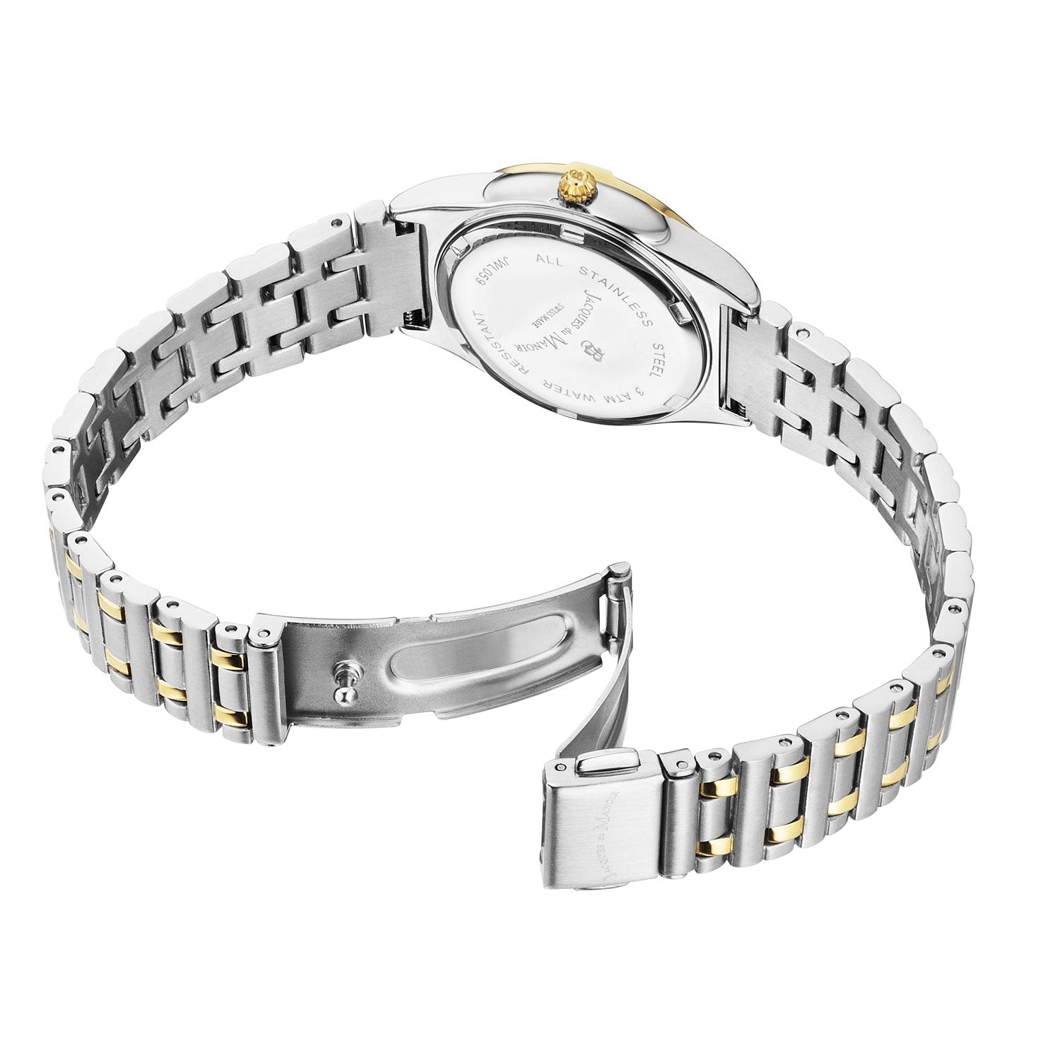 Jacques du Manoir Leonie Silver and Gold-Coloured Women's Watch JWL05903