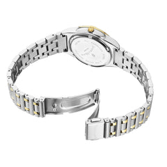 Jacques du Manoir Leonie Silver and Gold-Coloured Women's Watch JWL05903