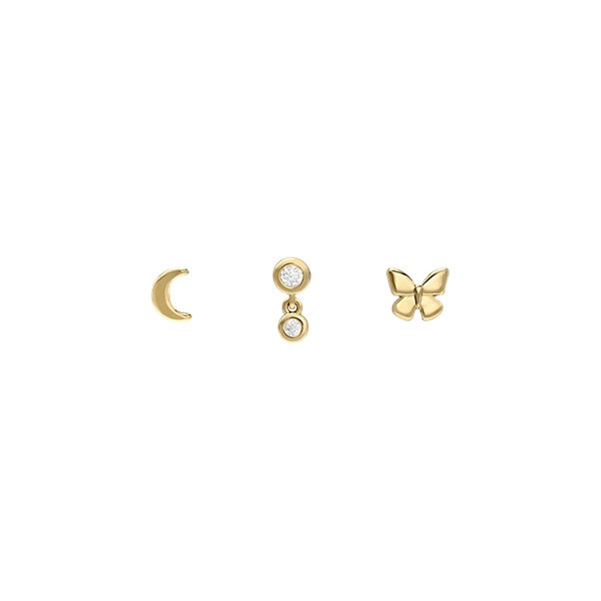 Fossil Jewelry Gold Coloured Giftset JA7278SET