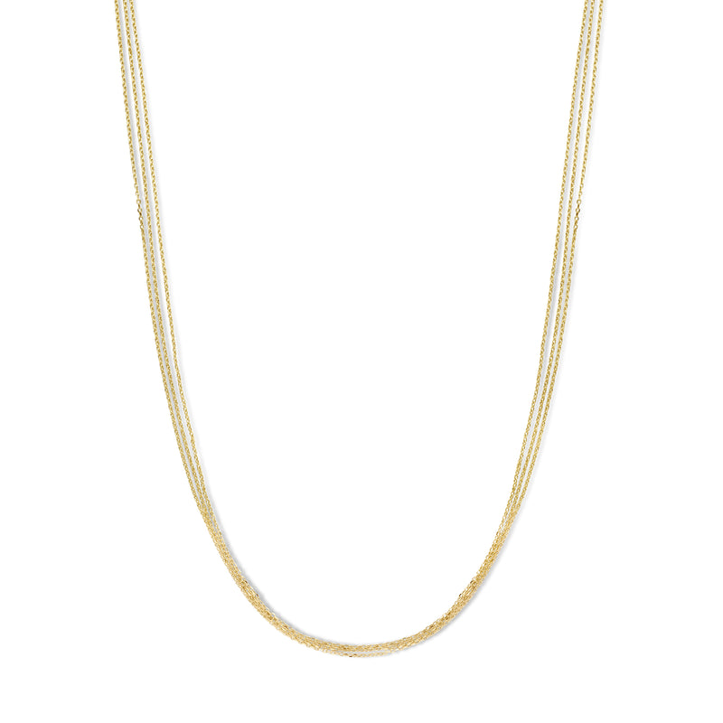 Beloro Jewels La Rinascente Bellisa 9 carat gold Necklace BO340033-zoom-