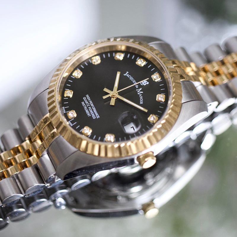 Jacques du Manoir Inspiration Gold Watch NRO.19-zoom-