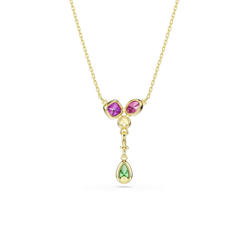 Swarovski Imber Organic Gold-Tone Multicolour Necklace 5753261-zoom-