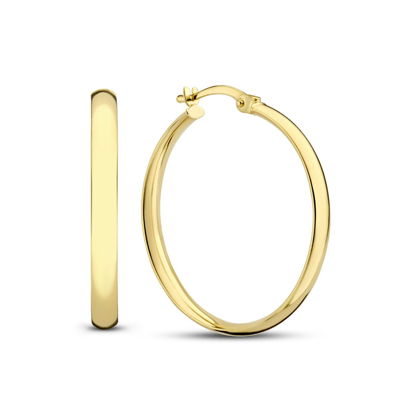 Isabel Bernard Cadeau d'Isabel 14 Carat Golden Earrings Set IB90149-zoom-