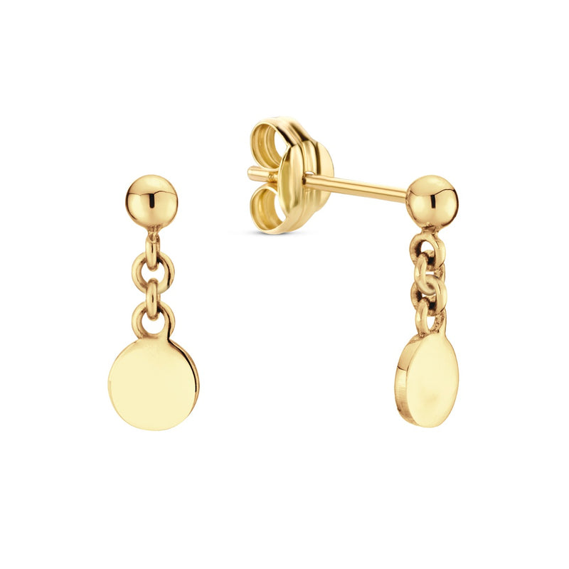 Jackie Gold 14 karat gold Ear Stud JKE24.402-zoom-