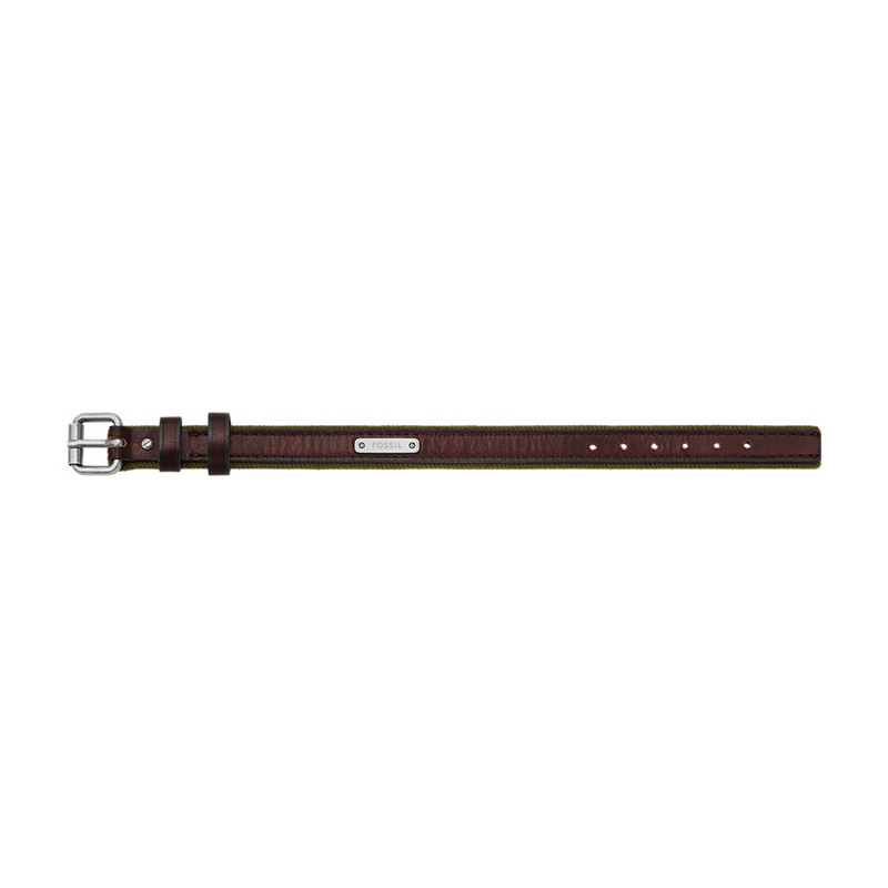 Fossil Everett Leather Men's Bracelet JA7315998-zoom-