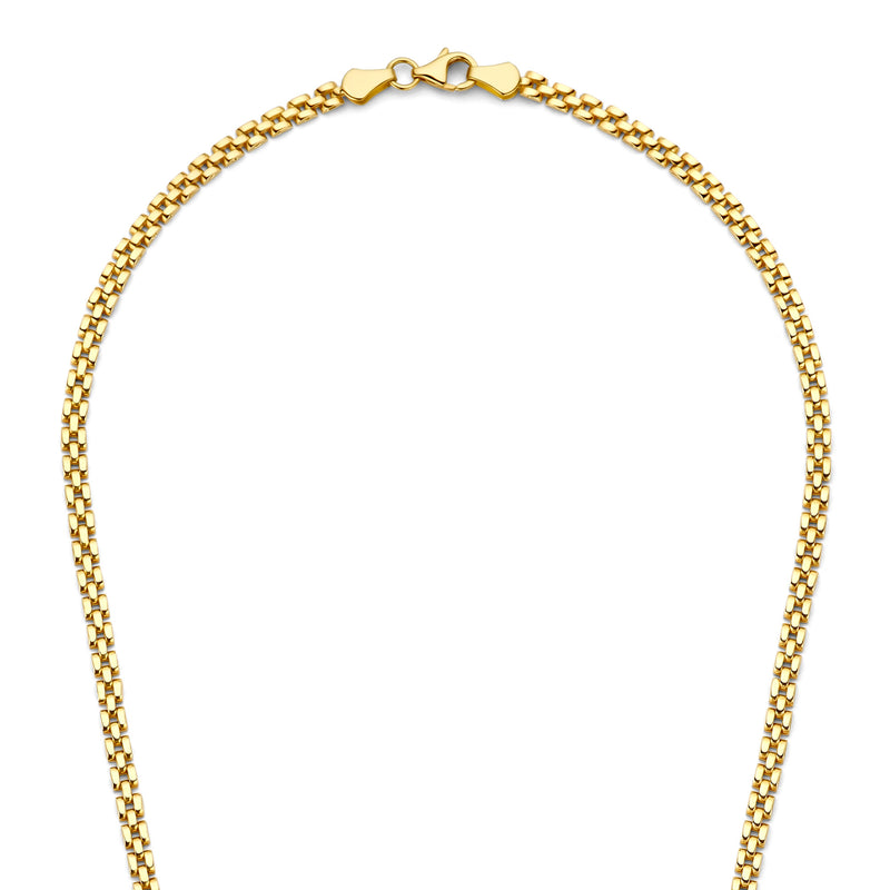 Isabel Bernard Aidee Rosine 14 Carat Golden Schakel Necklace IB340164-zoom-