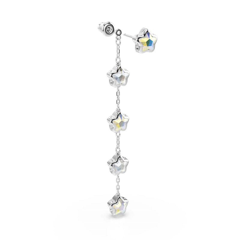 Swarovski Chroma Stars Silver-Tone Earrings 5754184-zoom-