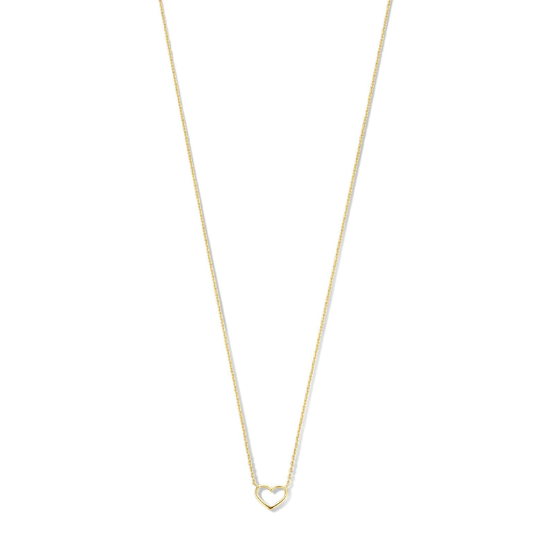 Isabel Bernard Cadeau d'Isabel 14 Carat Golden Necklace and Bracelet giftset IB90058-zoom-
