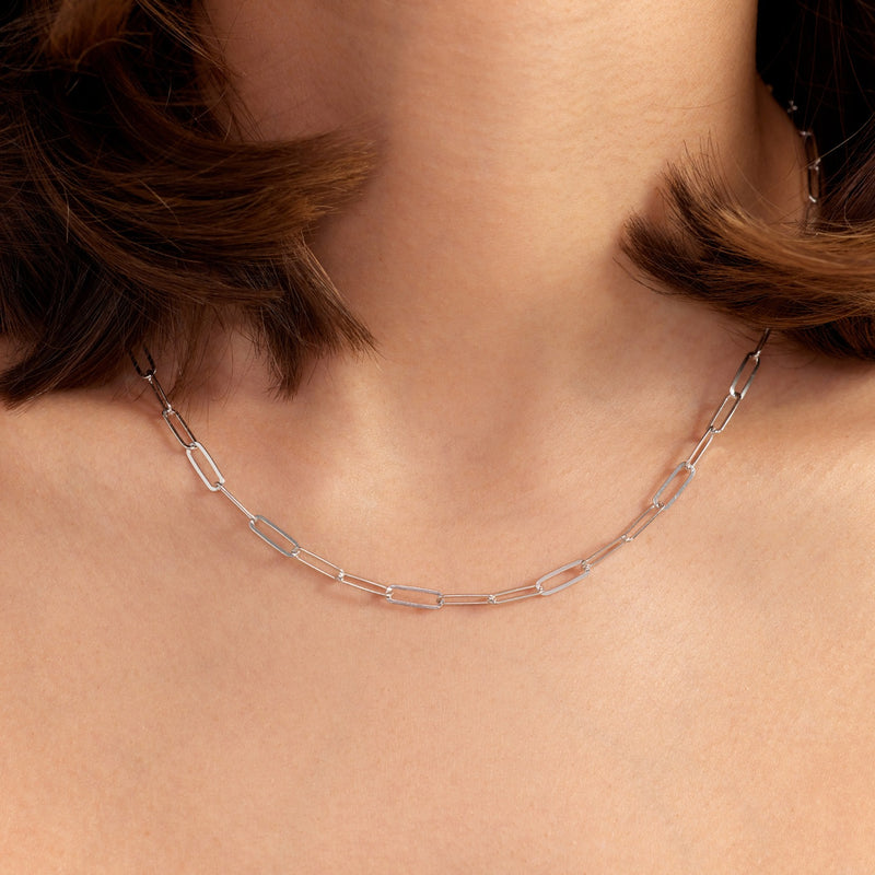 Parte Di Me Bibbiena Poppi Felice 925 Sterling Silver Schakel Necklace PDM34091-zoom-