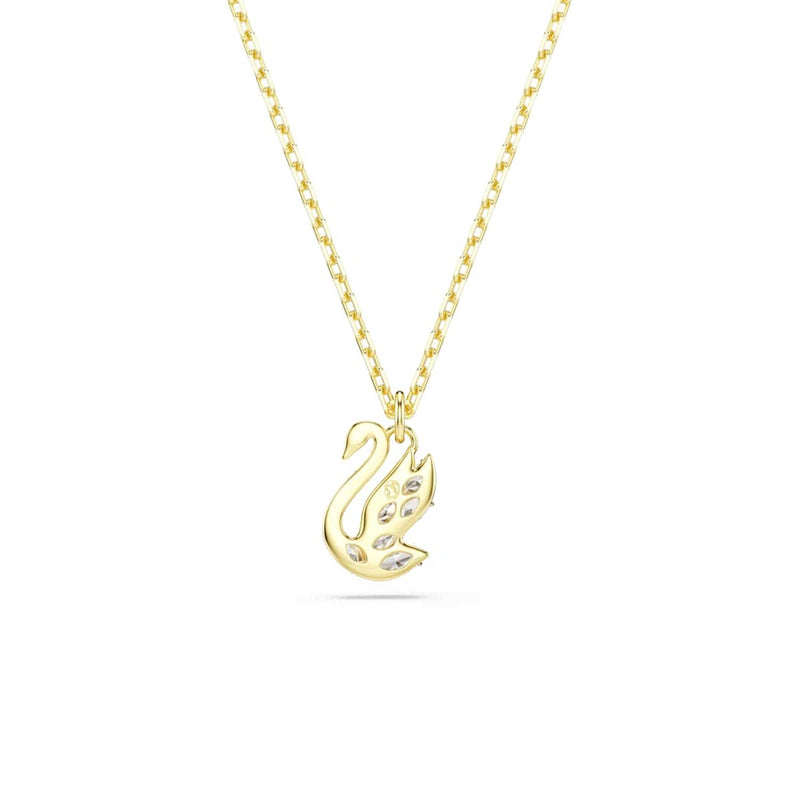 Swarovski Swan Pave Gold-Tone Necklace 5754626-zoom-