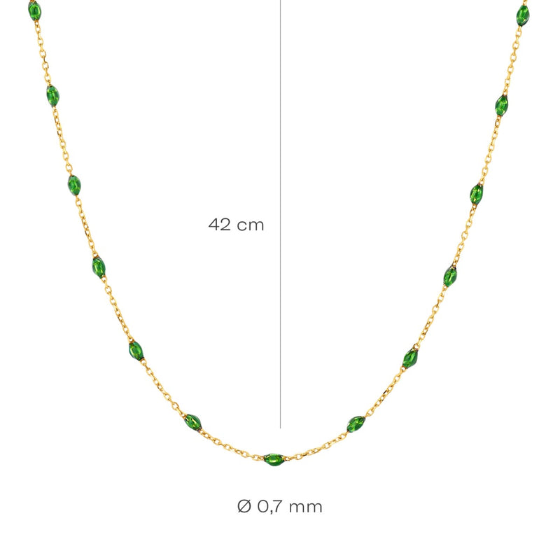 Blush 14 karat gold Necklace 3162YRG-zoom-