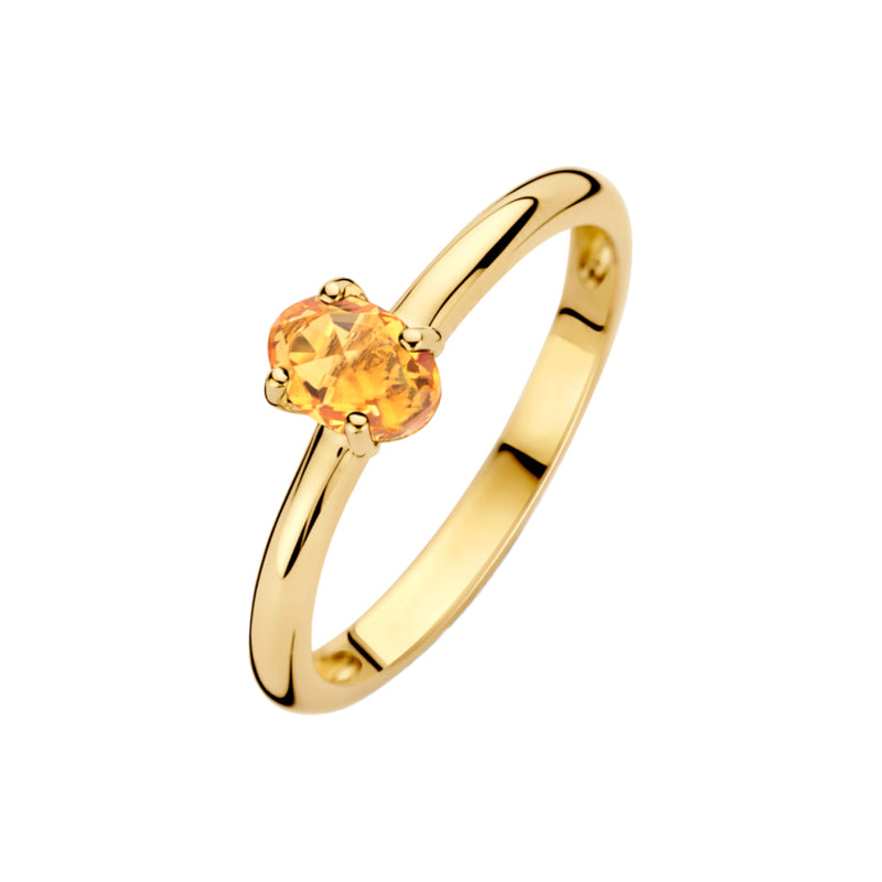 Blush 14 Carat Gold Ring 1242YCI/58-zoom-