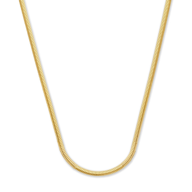 Isabel Bernard Aidee Leontine 14 Karat Gold Snake Necklace IB340176-zoom-