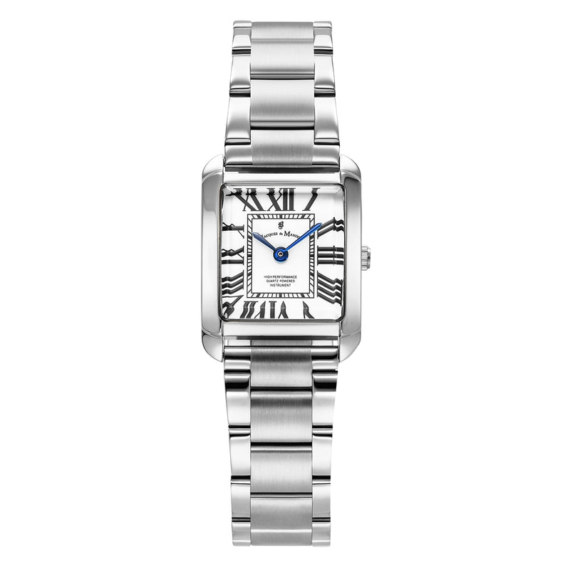 Jacques du Manoir Emily White Women's Watch JWL04401-zoom-