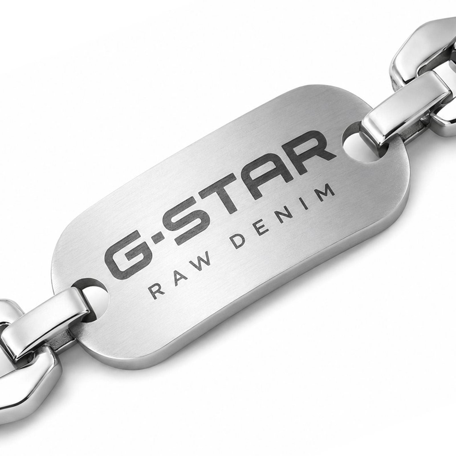 G-Star ZipPoint Silver Steel Bracelet GSJ.104.03