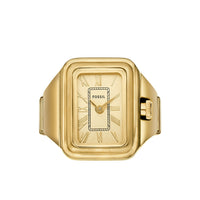 Fossil Raquel Gold Watch ring ES5343