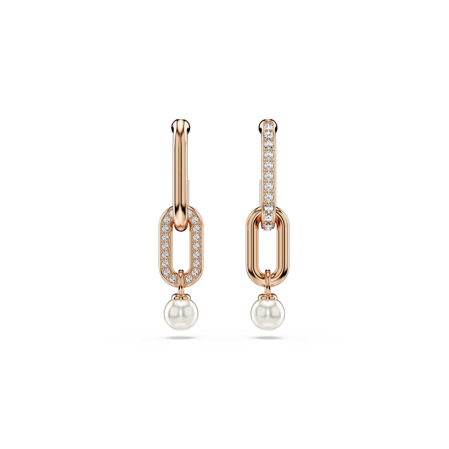 Swarovski Constella Rose Gold Coloured Earrings 5728585