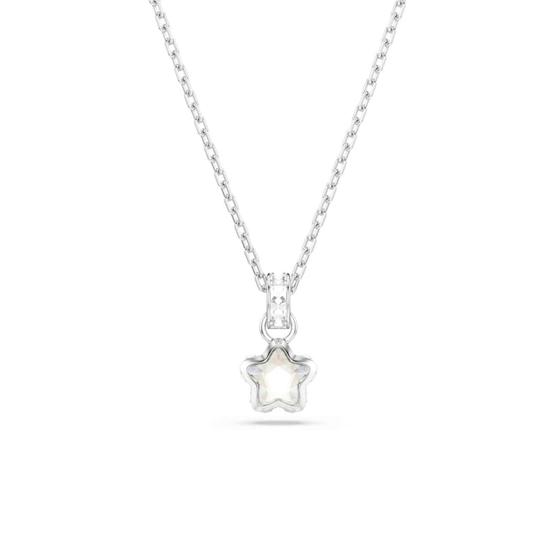 Swarovski Chroma Stars Silver-Tone Necklace 5759678-zoom-
