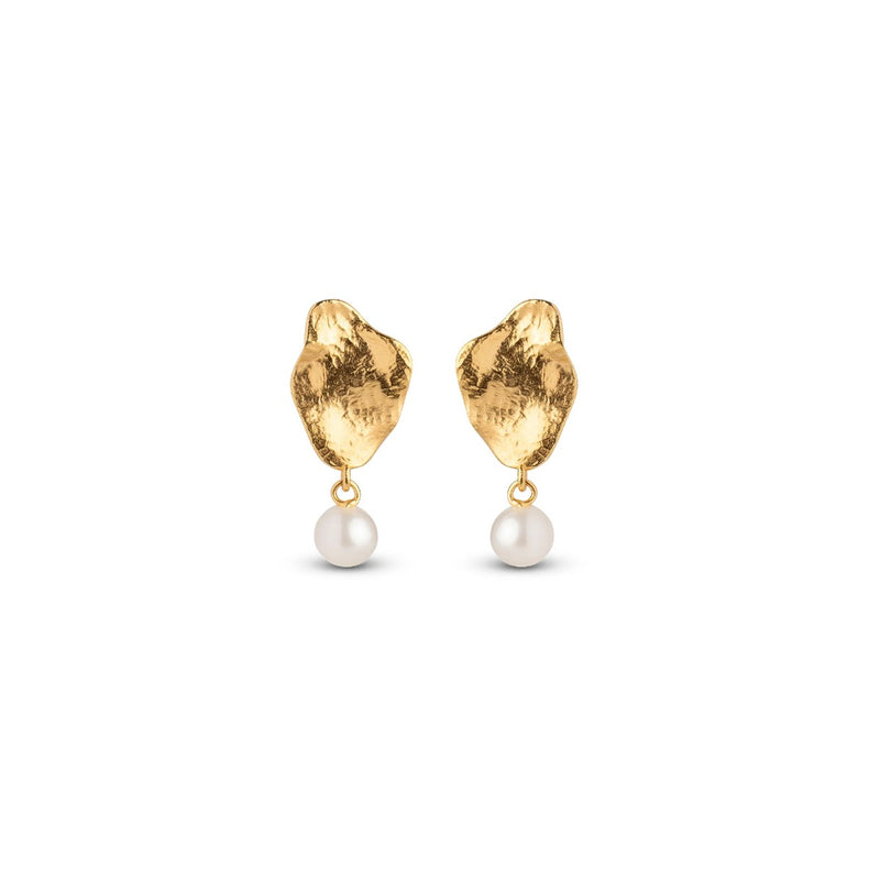 ENAMEL Copenhagen 18 karat gold plated Earrings E374GM-PL-zoom-