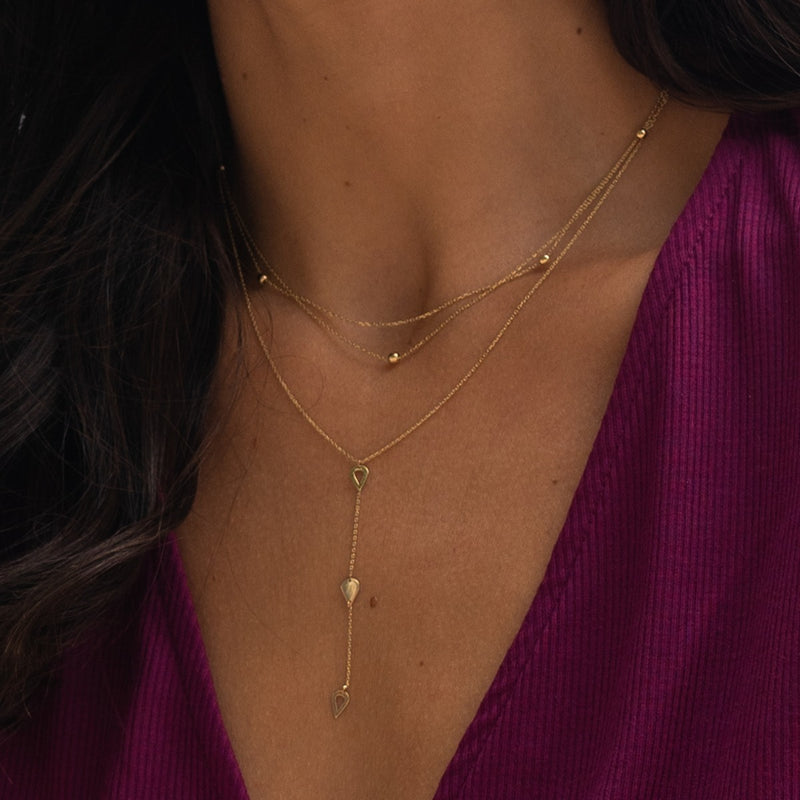Jackie Gold 14 karat gold Necklace JKN23.351-zoom-