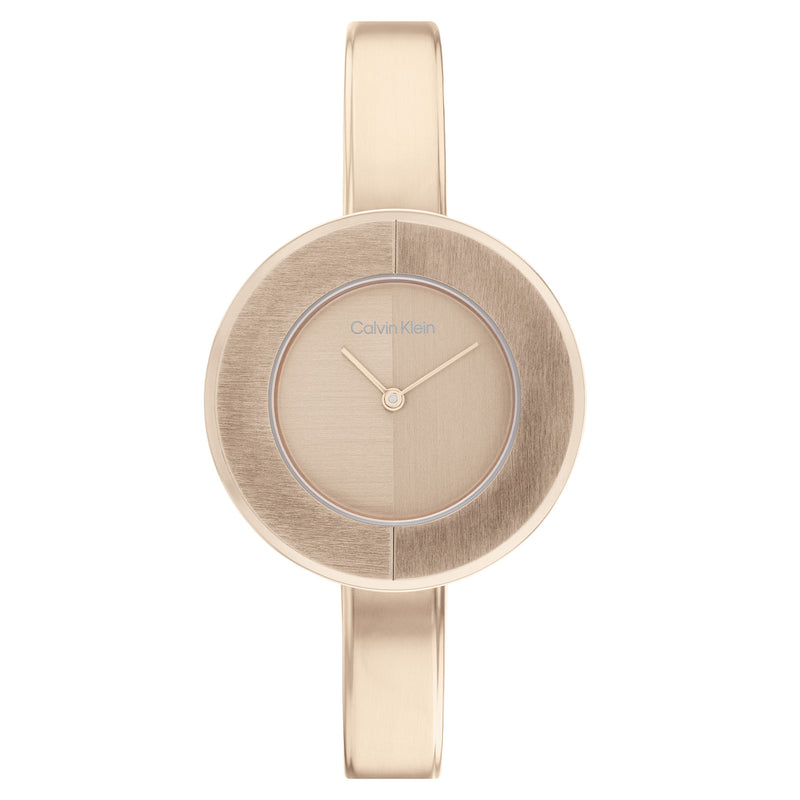 Calvin Klein Confidence Bangle Rosé-coloured Women's Watch 2002-CK25200023-zoom-