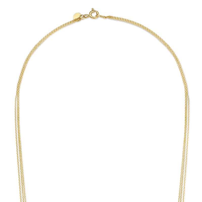 Beloro Jewels La Rinascente Bellisa 9 carat gold Necklace BO340033-zoom-