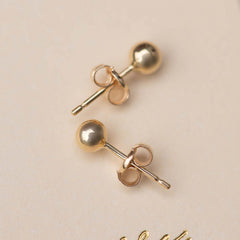Isabel Bernard Cadeau d´Isabel 14 Carat Golden Earrings Set IB90119
