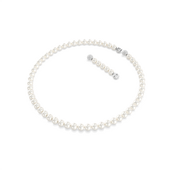 Swarovski Matrix Silver Necklace 5747746