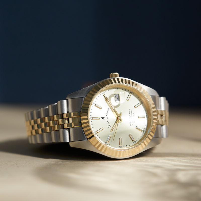 Jacques du Manoir Inspiration Business Gold Watch JWN01704-zoom-