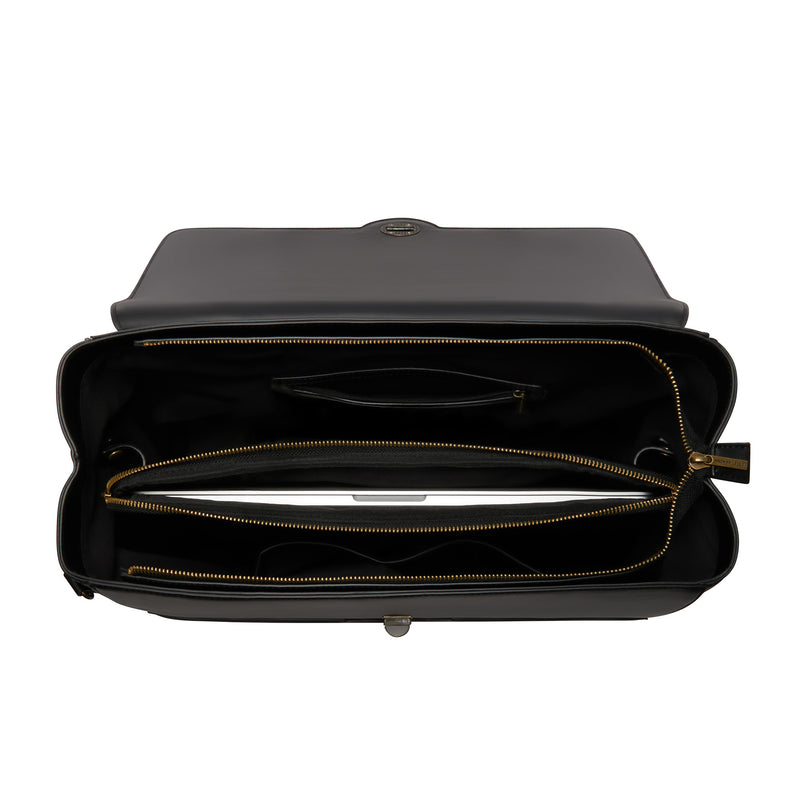 Violet Hamden Essential Bag Black Handbag VH21005-zoom-