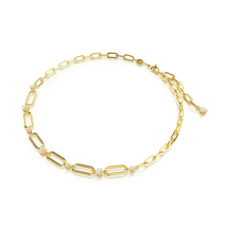 Swarovski Constella Gold Necklace 5683354-zoom-