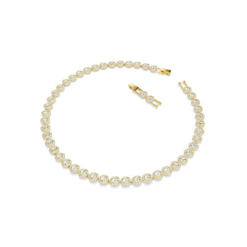 Swarovski Una Gold Coloured Angelic Necklace 5720505-zoom-