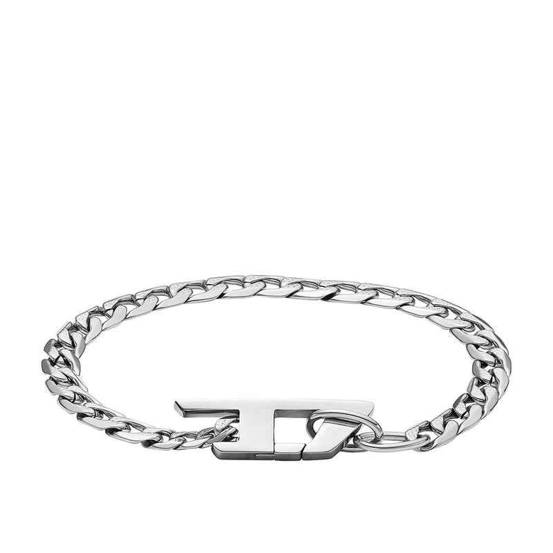Diesel Steel Silver Bracelet DX1496040-zoom-