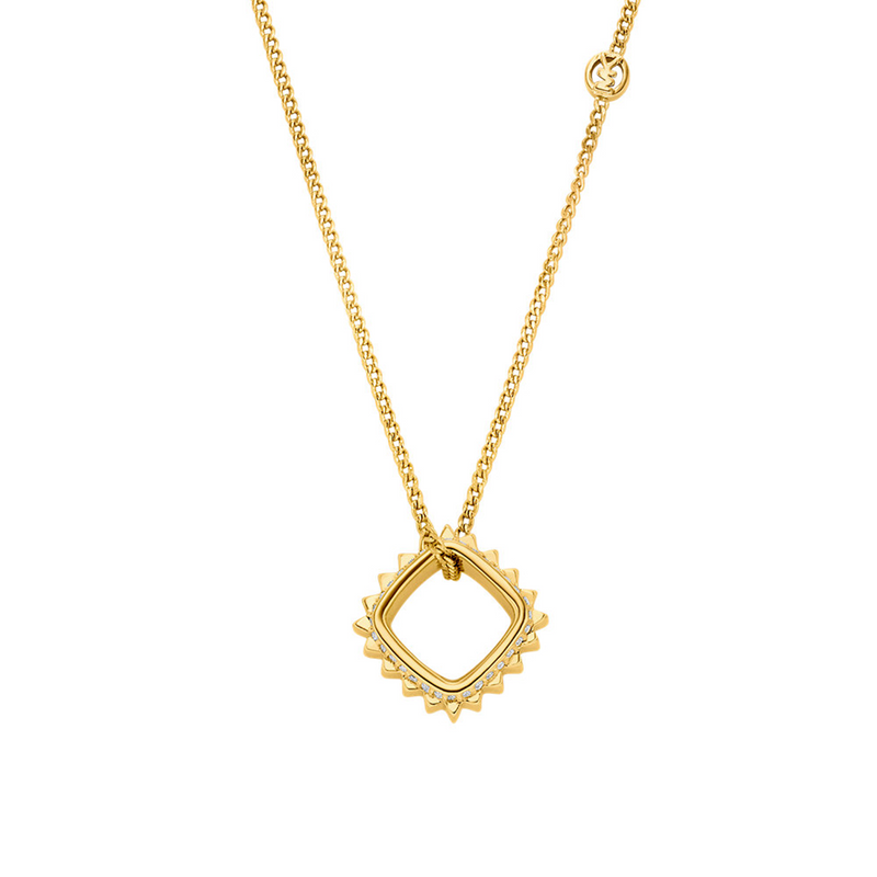 Michael Kors Premium Brass Women's Necklace MKJ8609710-zoom-