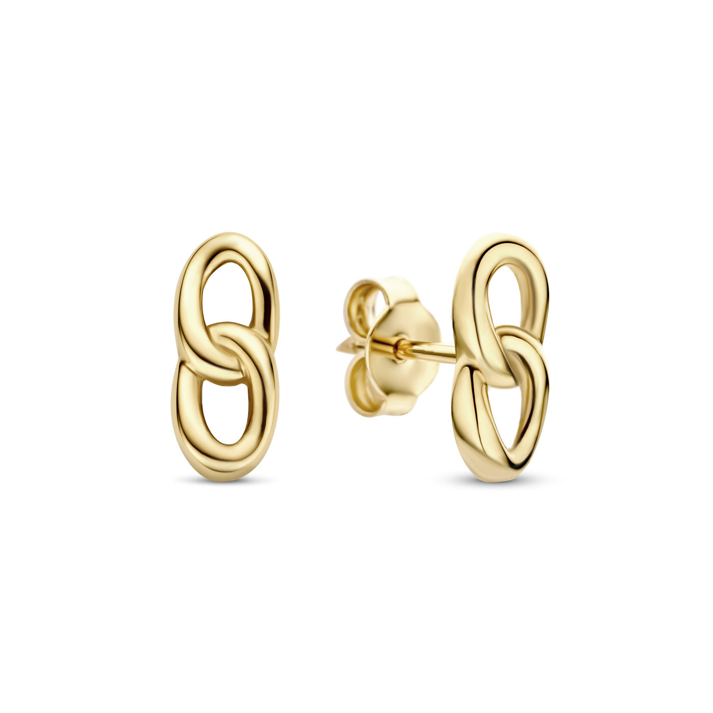 Isabel Bernard Le Marais Règine 14 Carat Golden Ear Studs IB360218