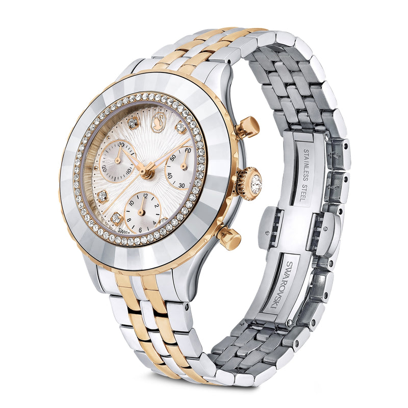 Swarovski Octea Chrono Silver Watch 5672937-zoom-