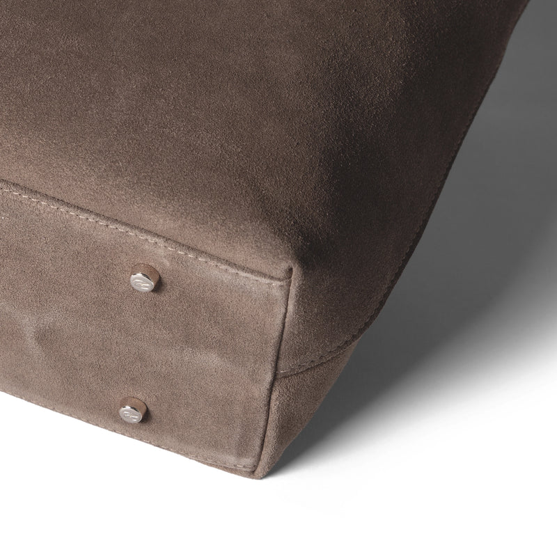 Isabel Bernard Honoré Elin Taupe Suede shoulder bag IB25111-178-zoom-