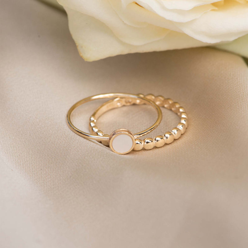 Isabel Bernard Rivoli Zélie 14 Carat Gold Ring IB330067-52 (size: 52)-zoom-