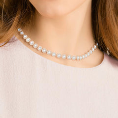 Swarovski Rose gold Necklace 5367845