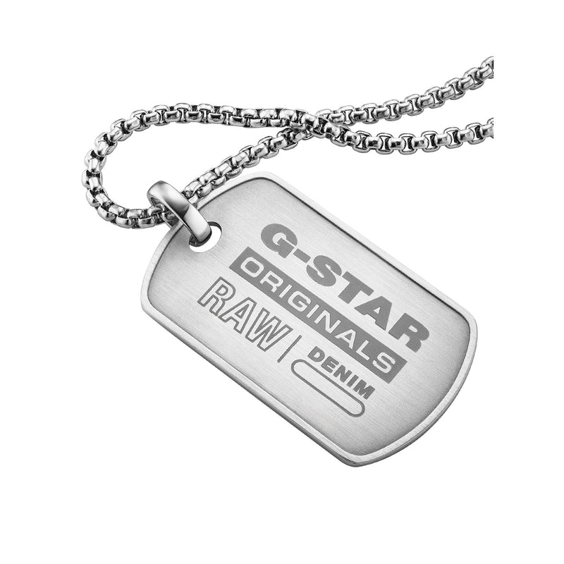 G-STAR R-Tag Silver Necklace GSJ.103.01-zoom-