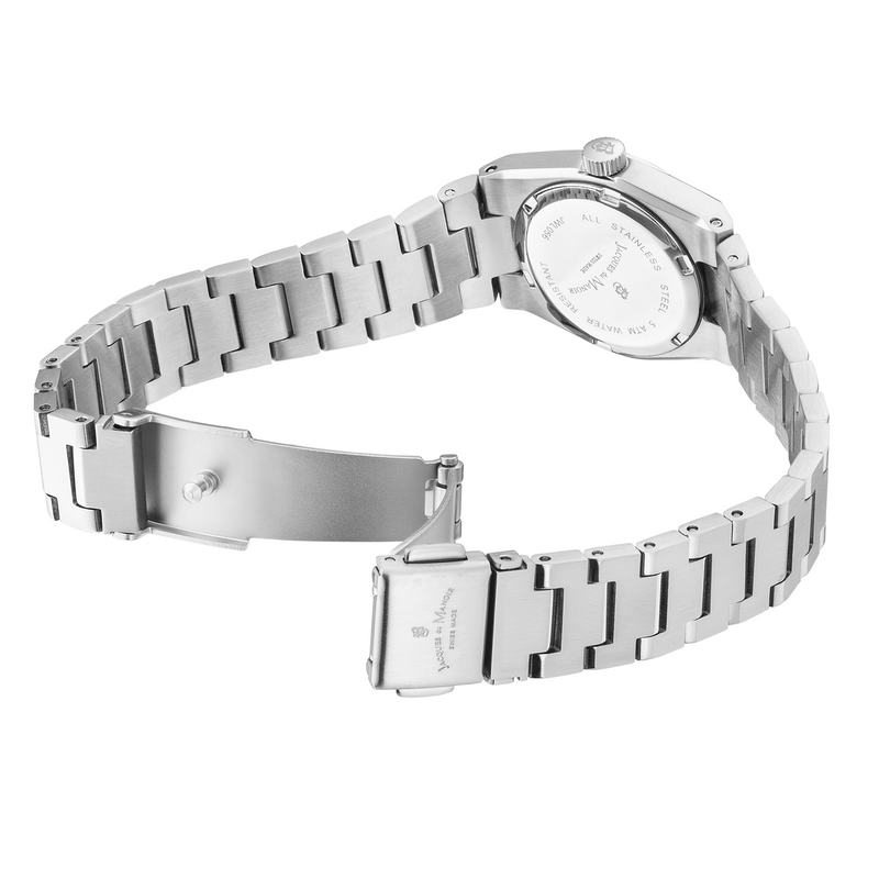 Jacques Du Manoir Horizon Ladies 25mm Black Women's Watch JWL05601-zoom-