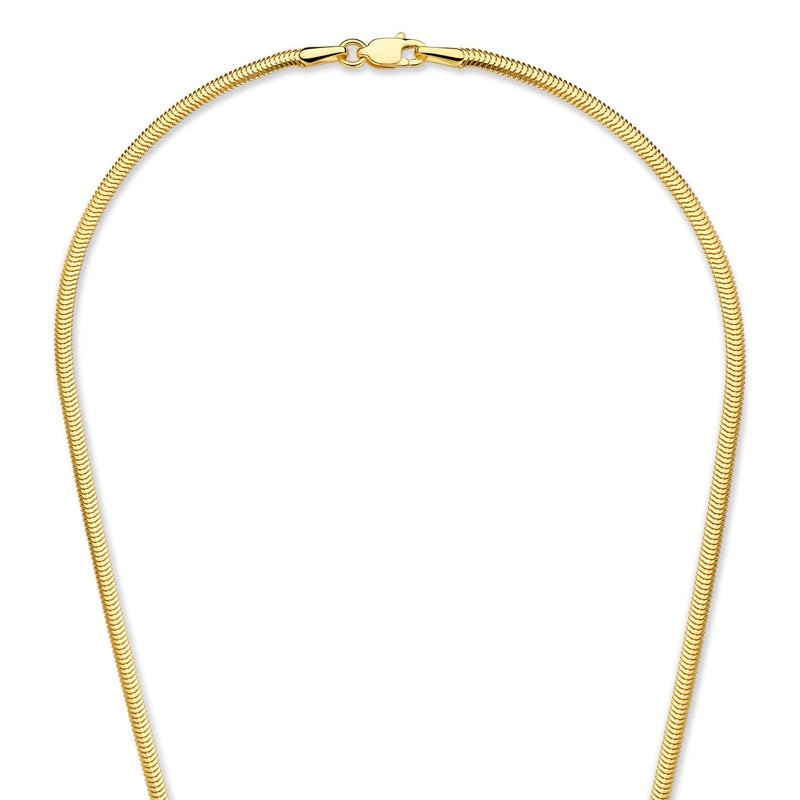 Isabel Bernard Aidee Leontine 14 Karat Gold Snake Necklace IB340176-zoom-