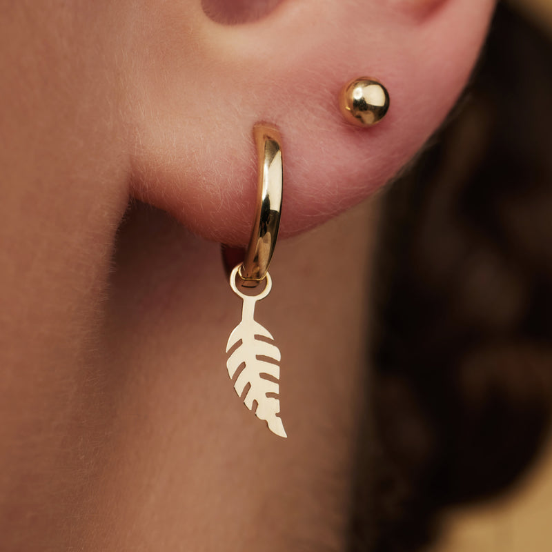 Isabel Bernard Cadeau d´Isabel 14 Carat Golden Earrings Set IB90119-zoom-