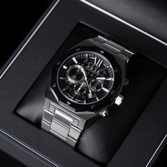 VNDX Wise Man Steel Chronograph Men's Watch MS11885-01