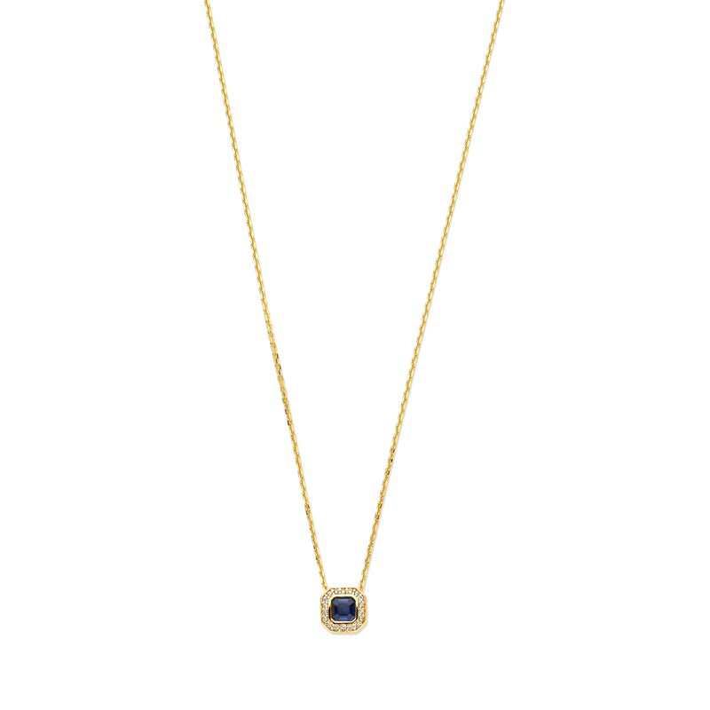 Beloro Jewels Monte Napoleone Sofia 9 carat gold Necklace BO340031-zoom-