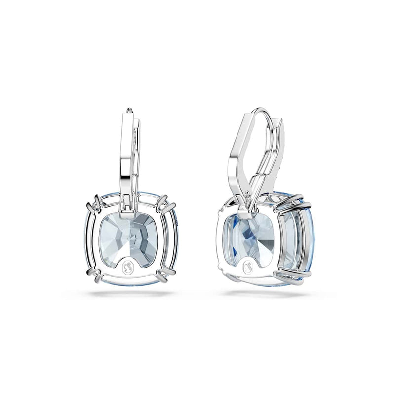Swarovski Millenia Silver-Tone Earrings with Blue Crystal 5756150-zoom-
