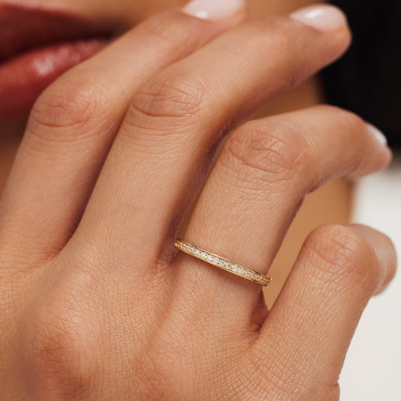 Isabel Bernard Le Marais Merle 14 Carat Gold Ring IB330051-60-zoom-